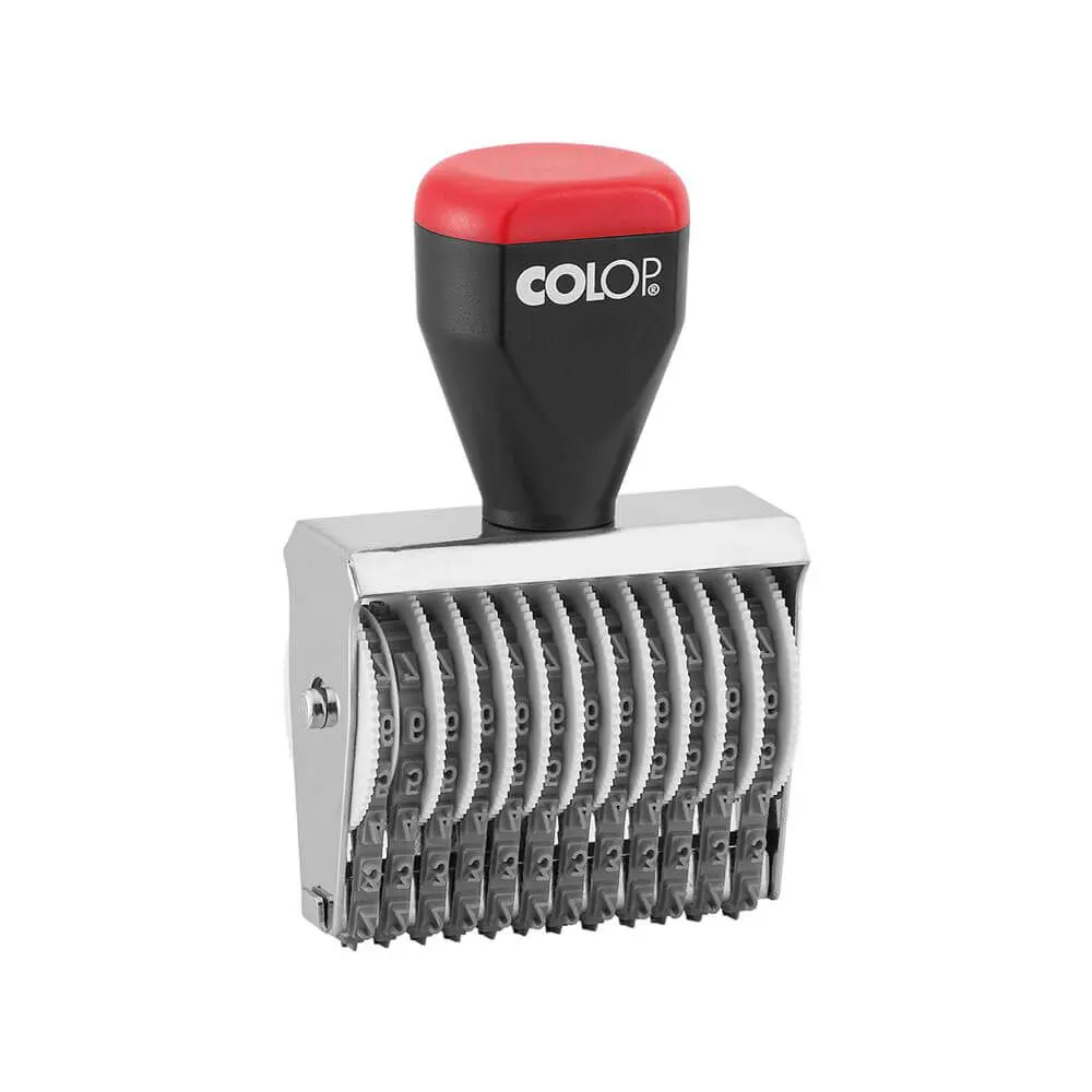 Numărator Manual, 12 cifre, 3mm, 03012