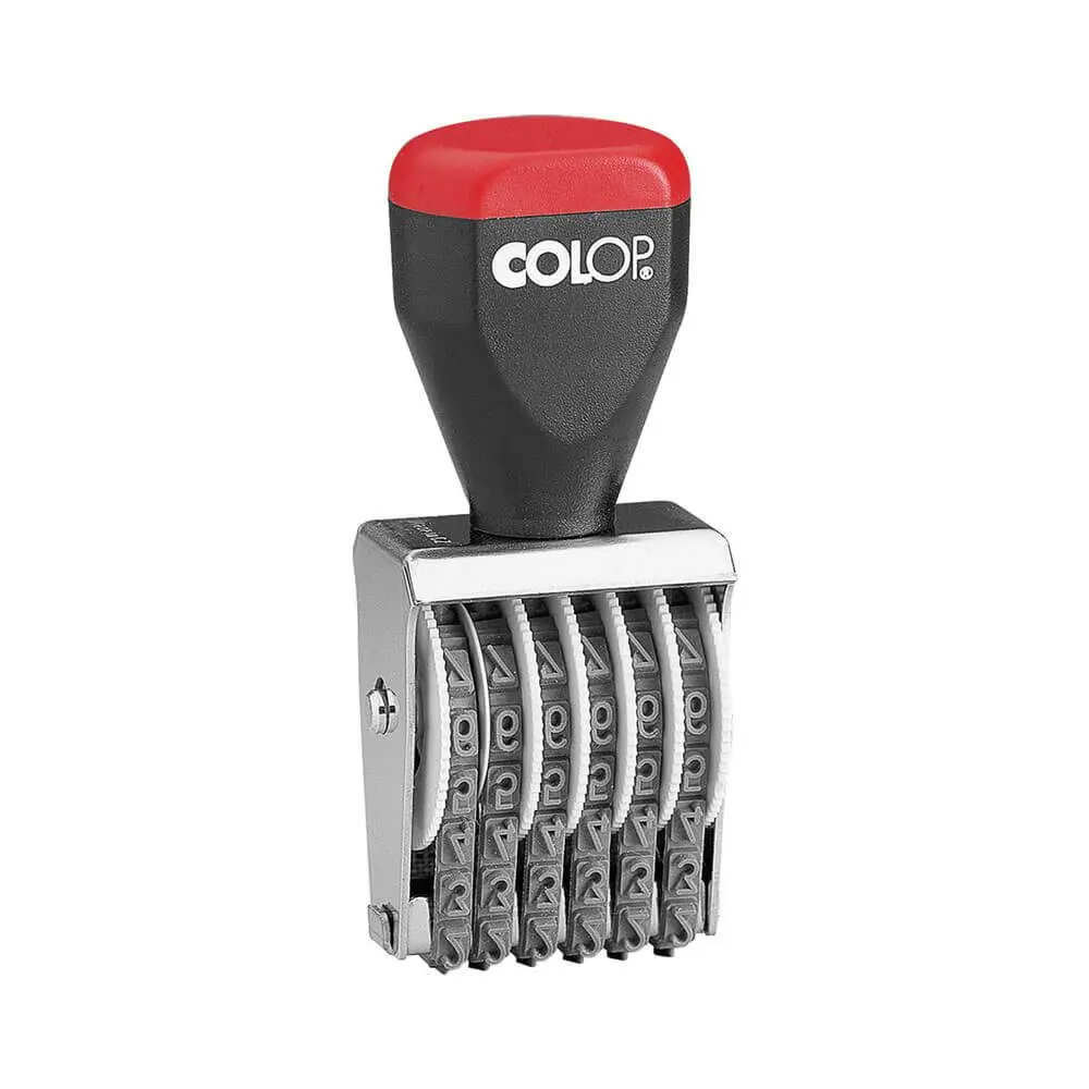 Numărător Manual, 6 cifre, 4mm, 04006