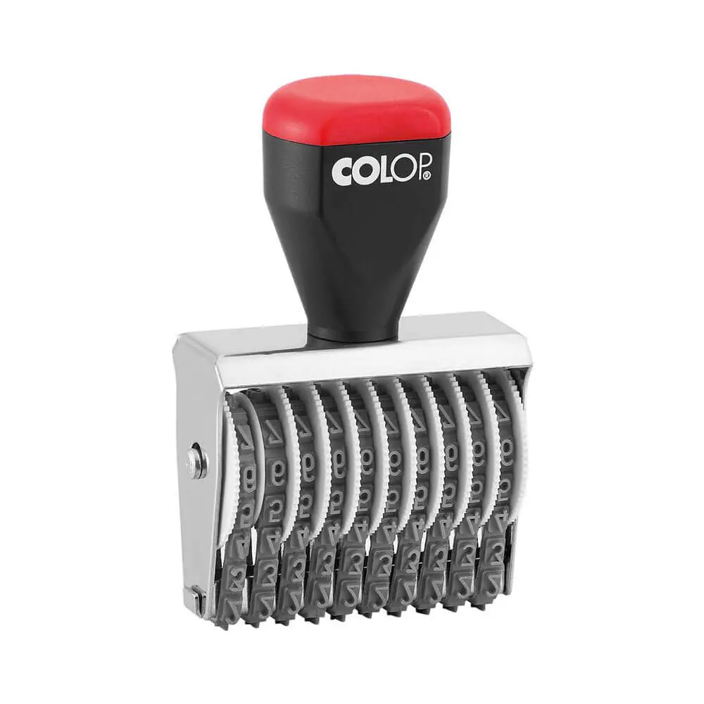 Numărător Manual, 10 cifre, 4mm, 04010