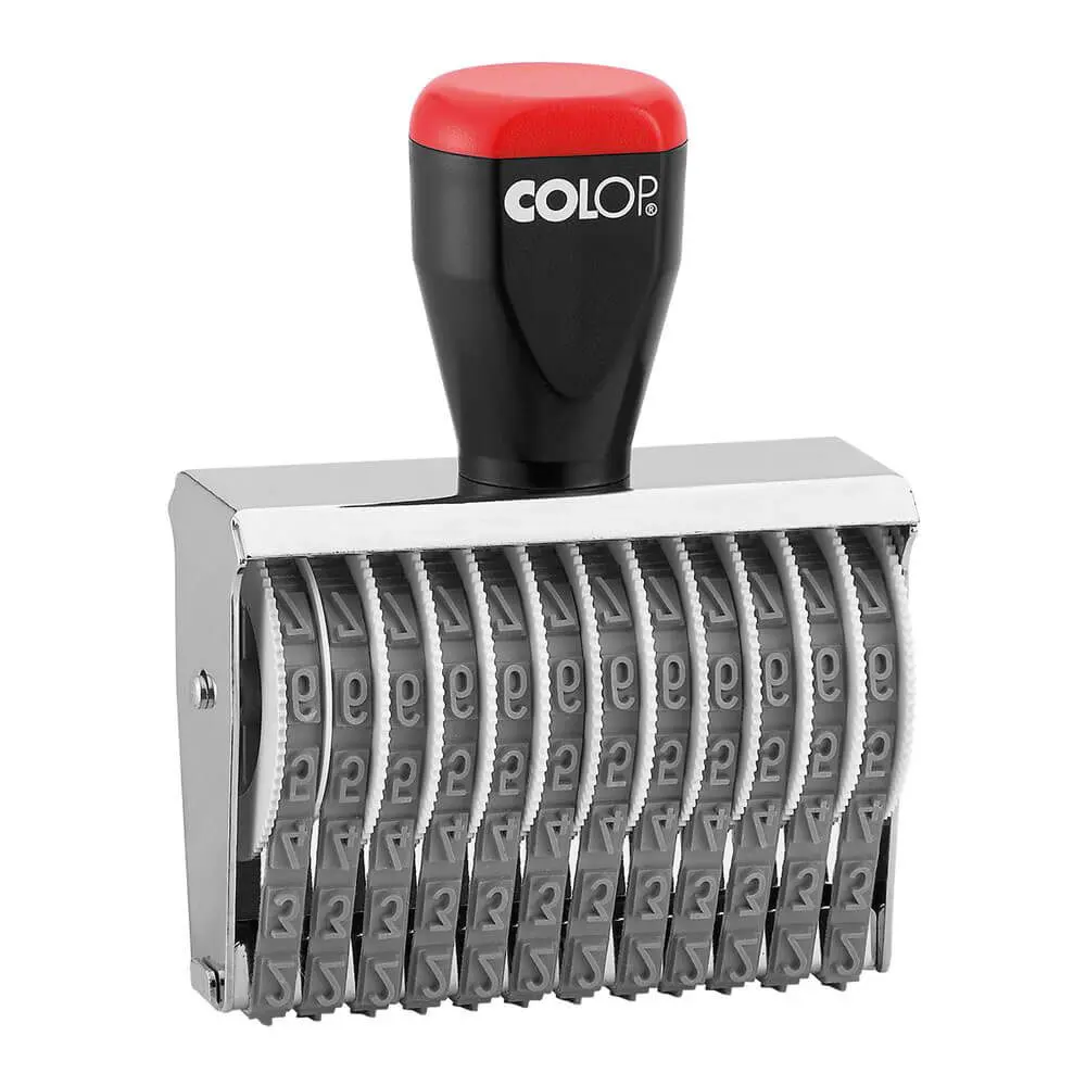 Numărător Manual, 12 cifre, 7mm, 07012