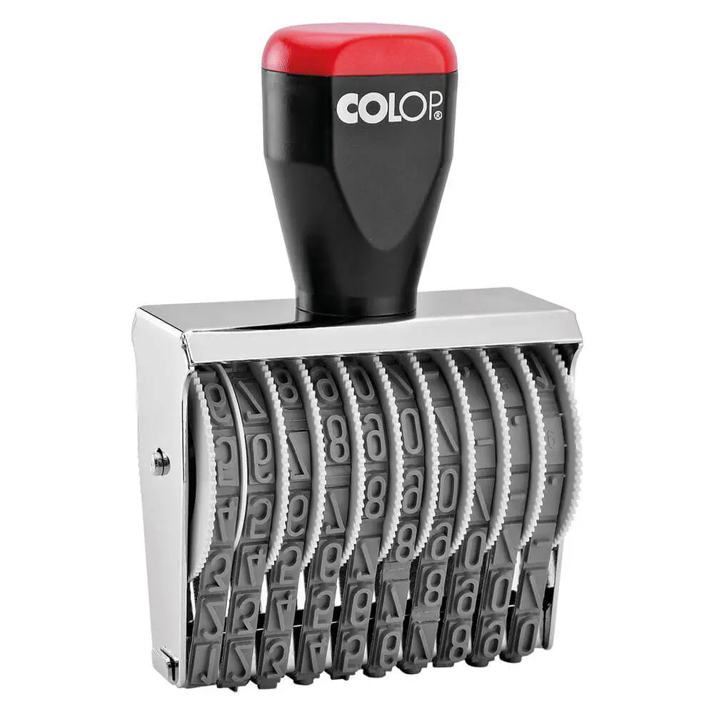 Numărător Manual, 10 cifre, 9mm, 09010