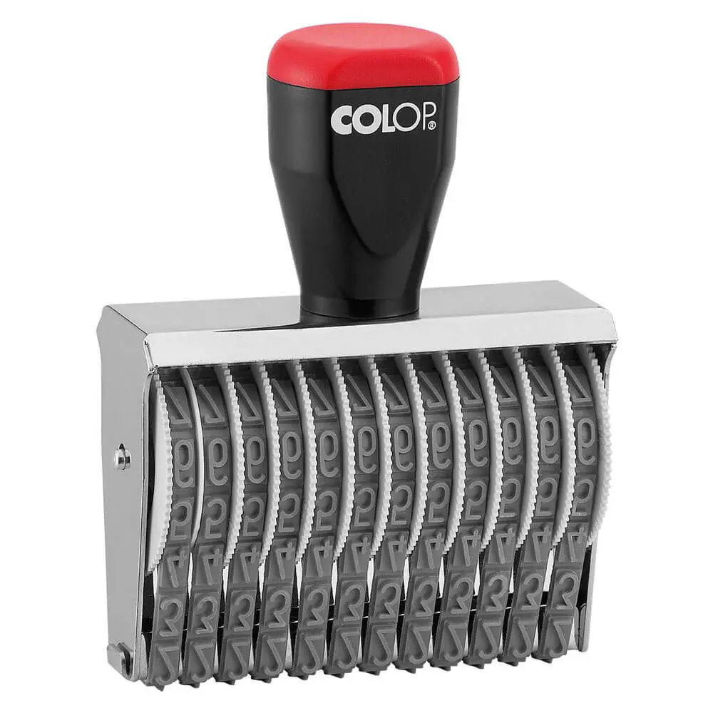 Numărător Manual, 12 cifre, 9mm, 09012