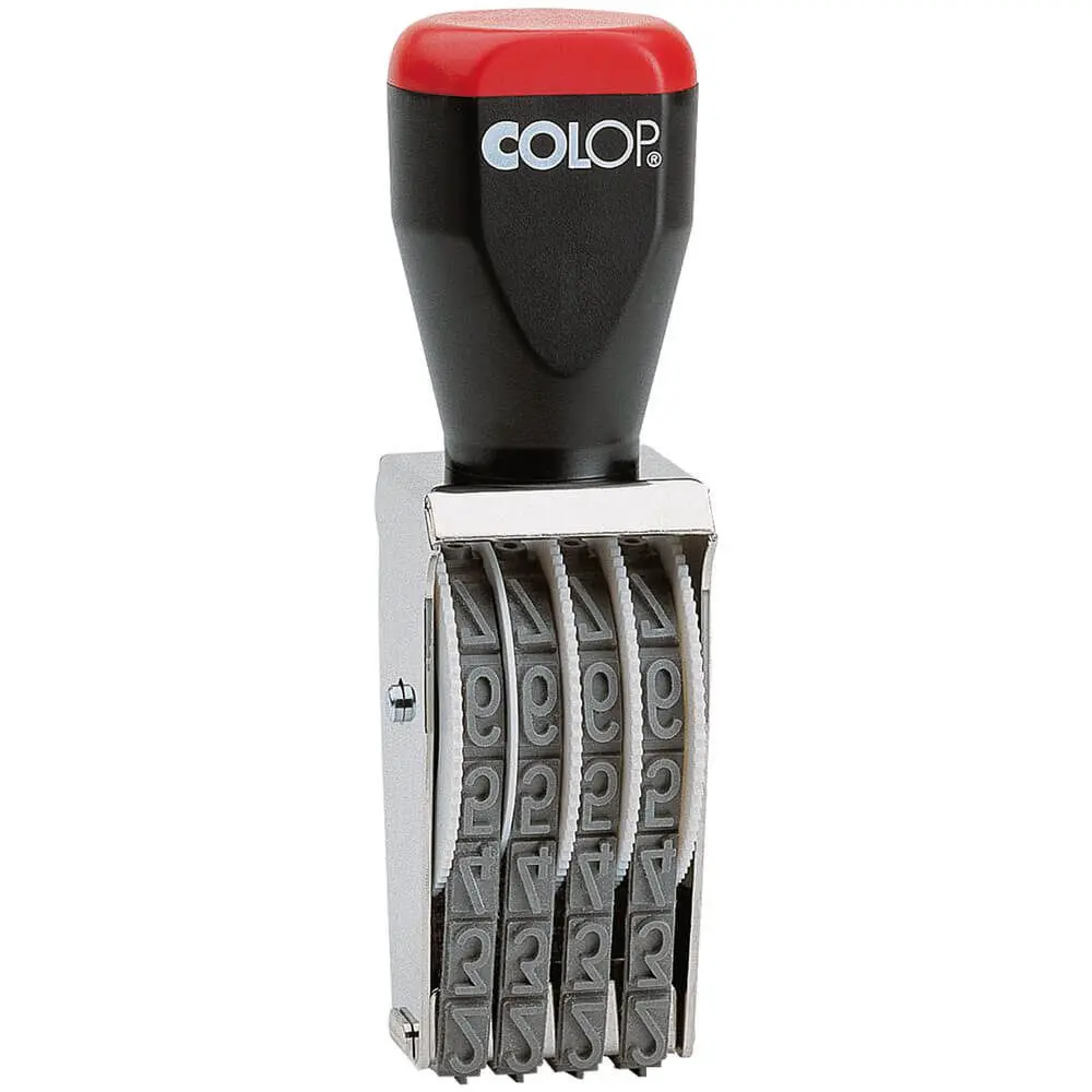 Numărător Manual, 4 cifre, 12mm, 12004