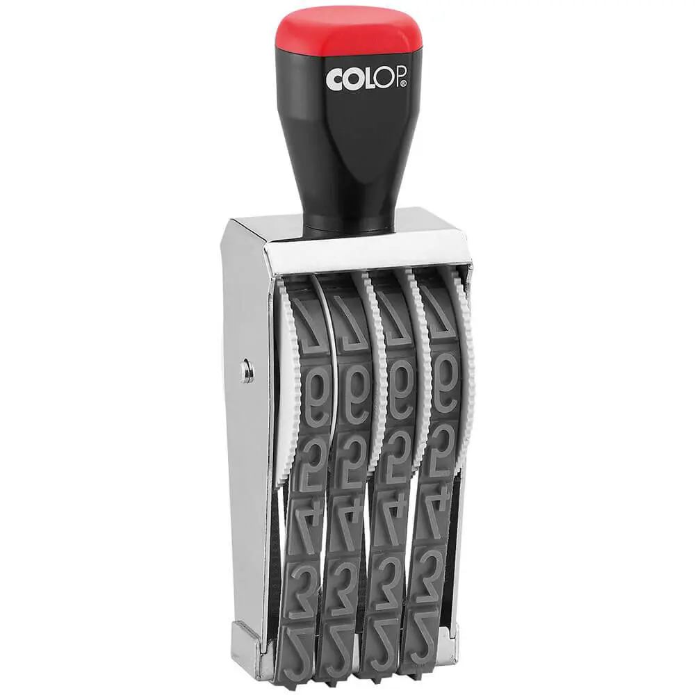 Numărător Manual, 4 cifre, 15mm, 15004