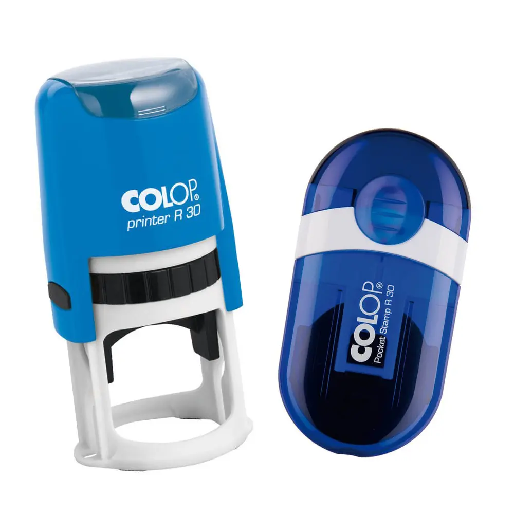 Duo Deal R 30mm, Pachet Ștampilă de Birou și de Buzunar, COLOP