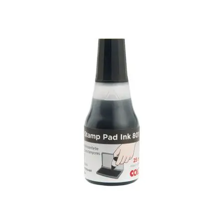 Tuș 801-Premium, NEGRU, 25 ml, COLOP