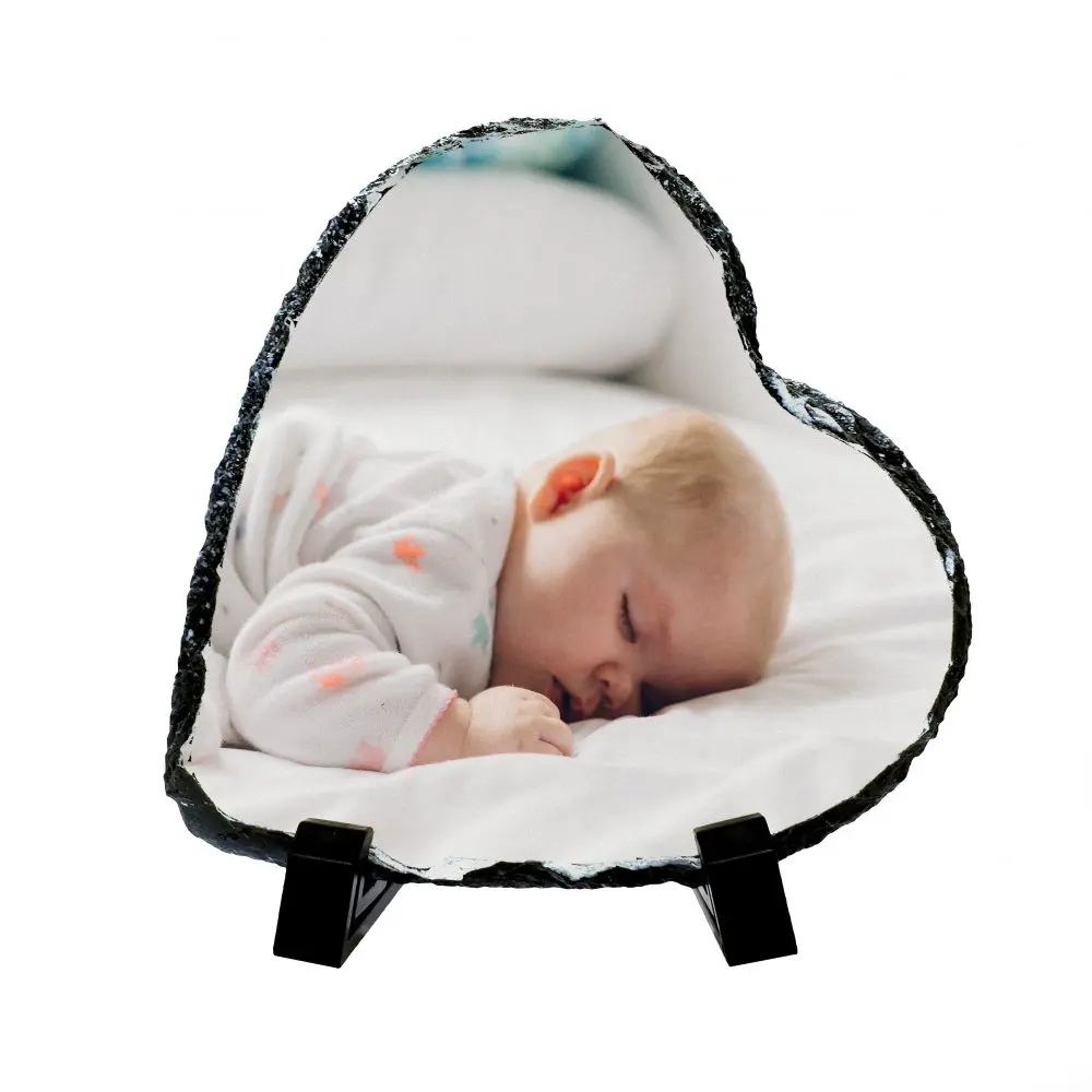 Piatră Naturală Personalizată, Inimă, Ardezie SH-20