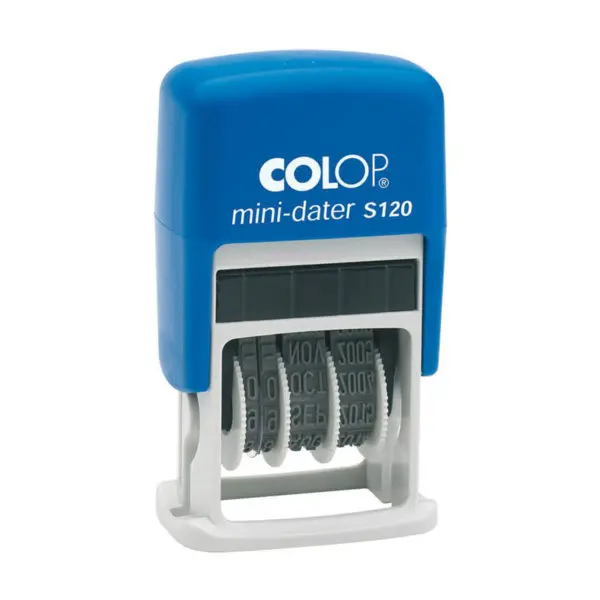 Mini Datieră COLOP S120, Data în Litere
