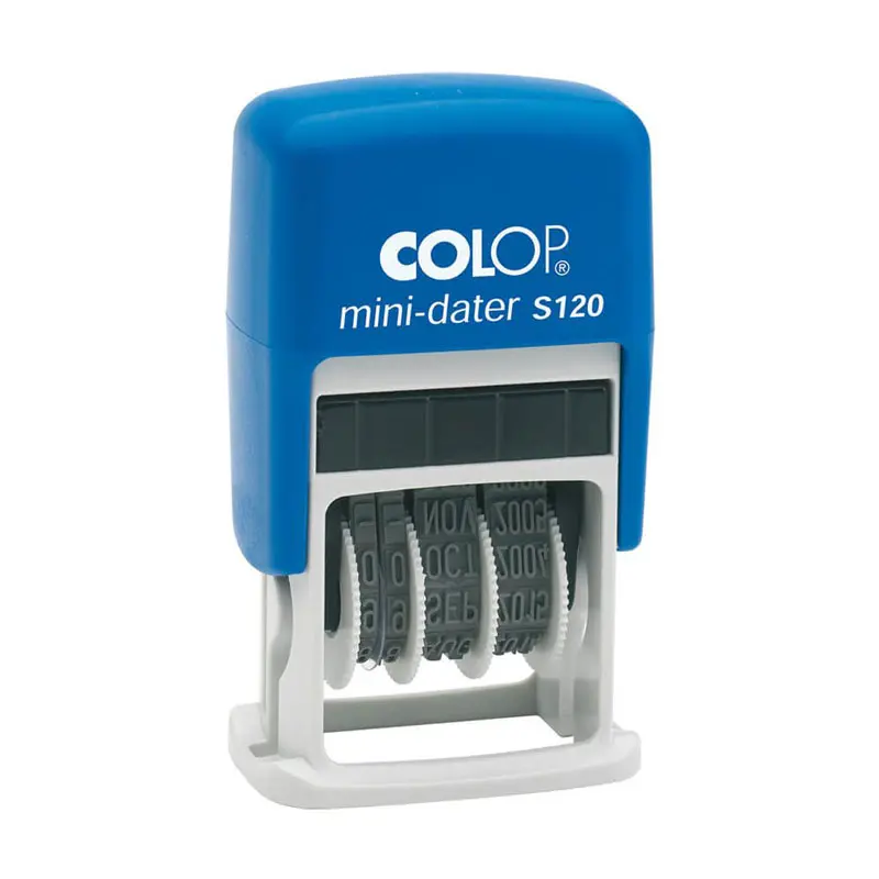 Mini Datieră COLOP S120, Data în Litere